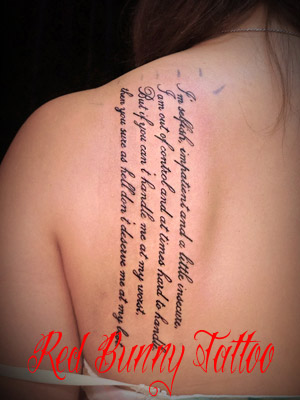 ^gD[ tattoo @letter